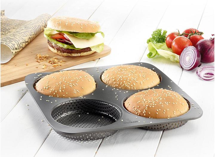 Immagine prodotto Westmark 4 Burger Bun teglia grande, 28x28cm (28 cm)