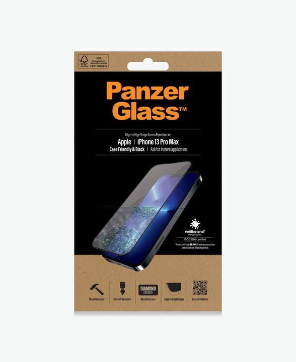 Produktbild PanzerGlass Displayschutz (1 Stück, Apple iPhone 13 Pro Max)