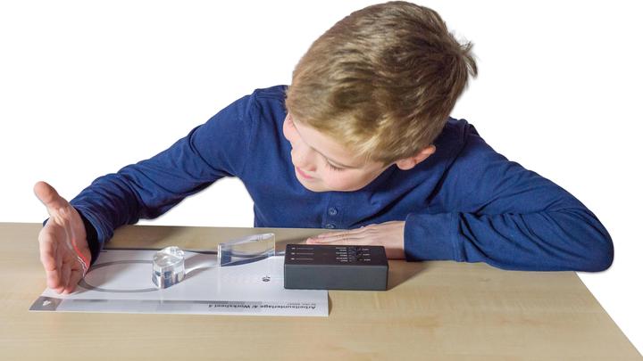 Actual product image Betzold Optics experiment set Image formation in the eye