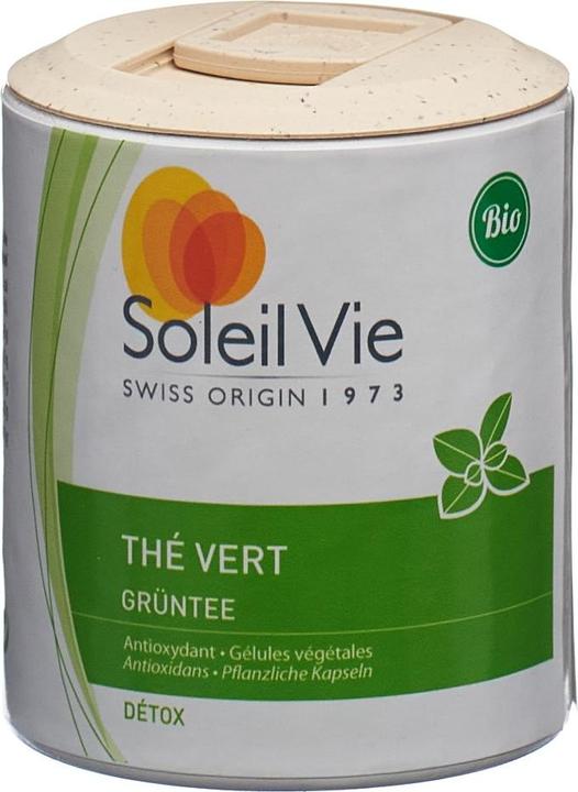 Soleil Vie Bio Grüntee Kapseln (100 Stk) (100 Stück, Kapseln, 74 g)