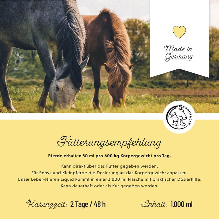 Produktbild Annimally Leber-Nieren Liquid (1 x, 1000 g)