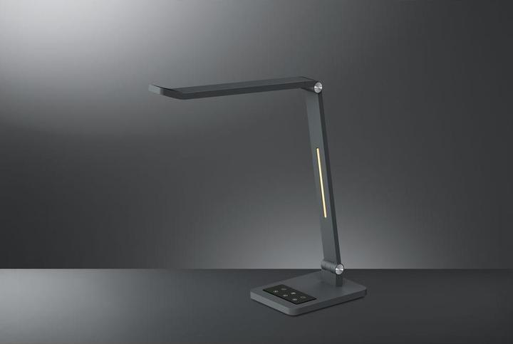 Produktbild Hansa Tide Schreibtischlampe metallicgrau 9 W (480 lm)