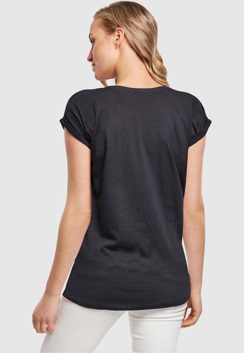 Produktbild Merchcode Ladies Butterflies Extended Shoulder Tee - 112637 (M)