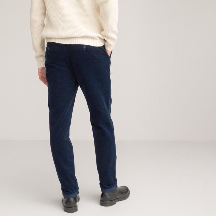 Immagine prodotto La Redoute Collections Pantaloni chino in velluto a coste stretch (46)