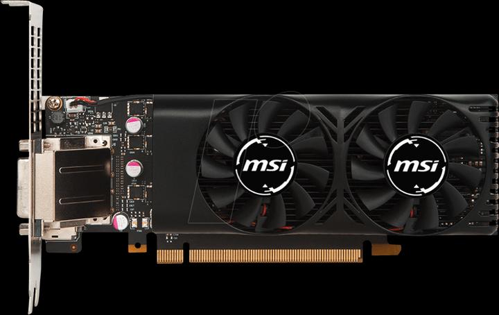 Actual product image MSI GeForce GTX 1050 Ti (4 GB)