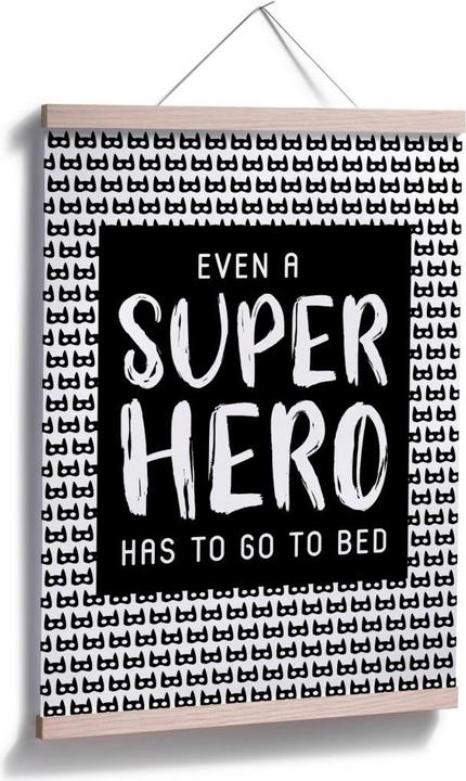 Image du produit Trenddeko Even a super hero - Échantillon (80 x 100 cm)