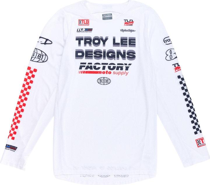 Troy Lee Designs GP Pro Air Jersey, Factory, white, XL (XL)