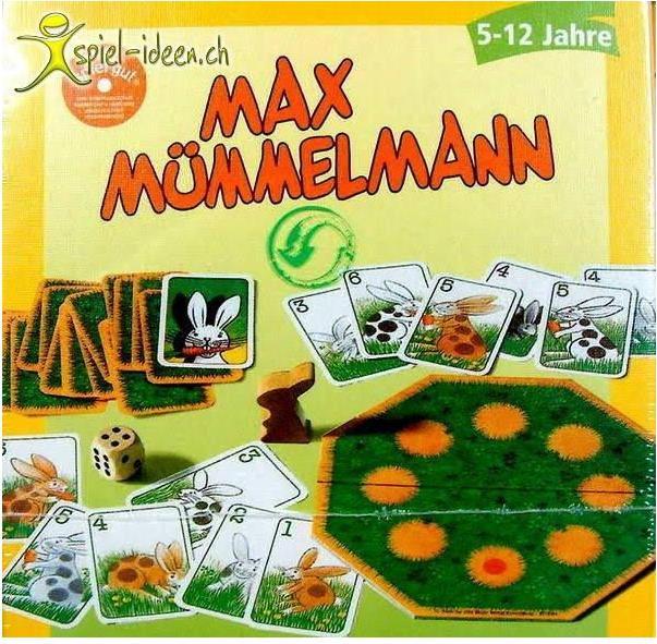Actual product image Ravensburger Max Mümmelmann (German, French, Italian)