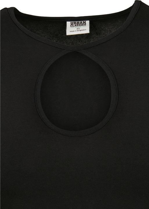 Actual product image Urban Classics Ladies Organic Keyhole Longsleeve - 16786 (XS)