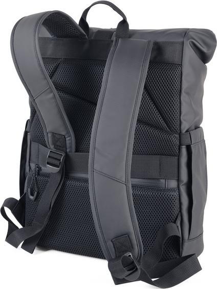 Actual product image Troika BLACK ROLL TOP Rolltop rucksack, black (17.50 l)