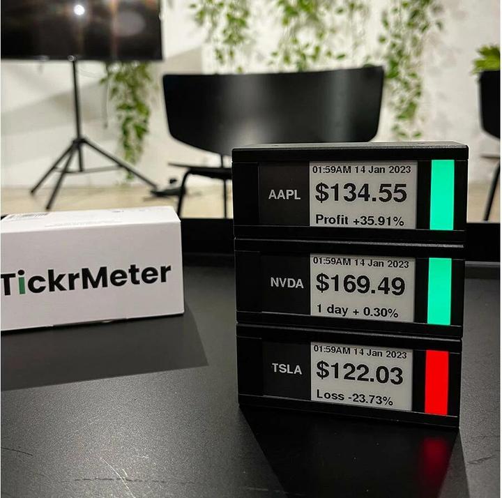Produktbild TickrMeter Smart-Display Börsenticker
