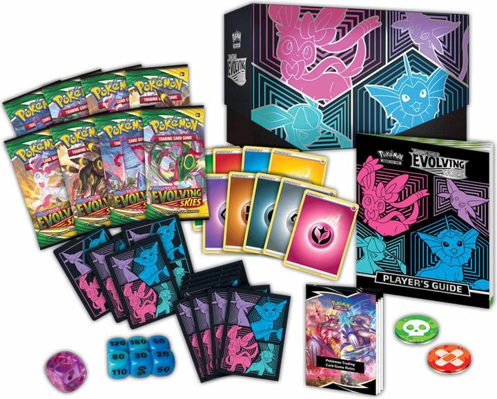 Actual product image Nintendo Pokémon: Sword & Shield - Evolving Skies Elite Trainer Box (English)