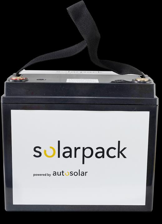 Autosolar Lithium-Batterie 20 Ah mit App (entspricht 40Ah) - LiFePo4-Solarbatterie (12.80 V, 20 Ah)