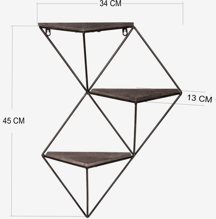 Image du produit Hanah Home Paulina (34 x 45 x 13 cm)