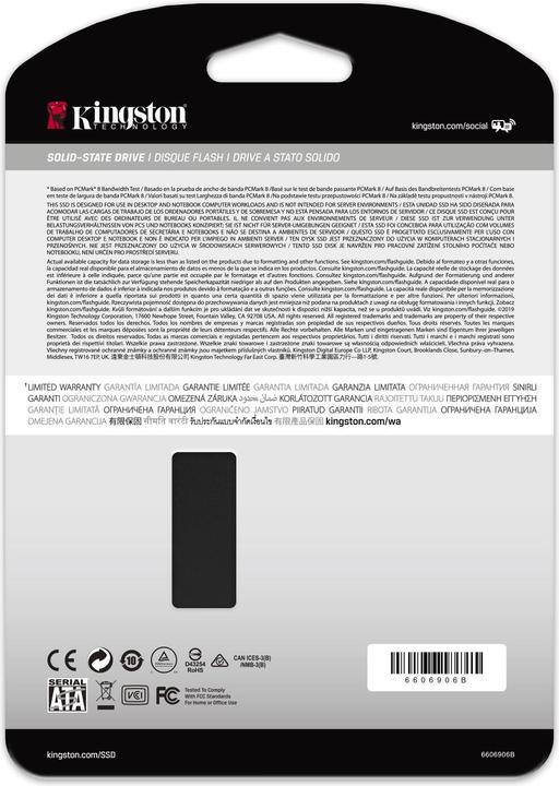 Produktbild Kingston KC600 (512 GB, 2.5")