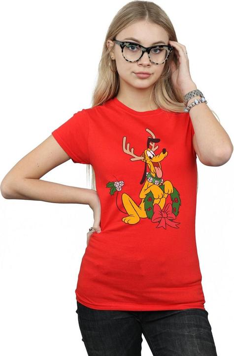 Produktbild Disney Pluto Christmas Reindeer TShirt (S)