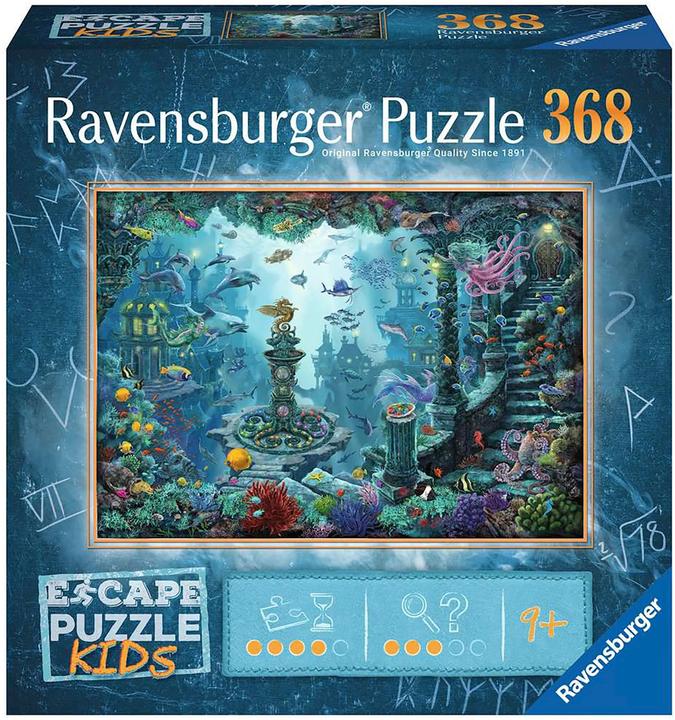 Immagine prodotto Ravensburger Puzzle Escape Kids Underwater (368 pezzi)