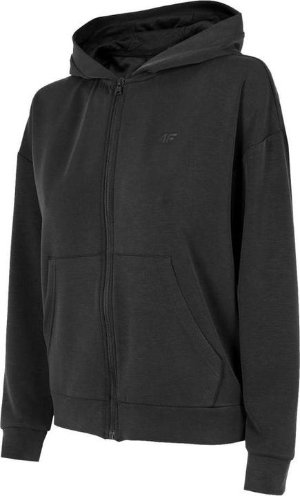 4F Damen Sweatshirt tiefschwarz H4Z22 BLD041 20S L (L)