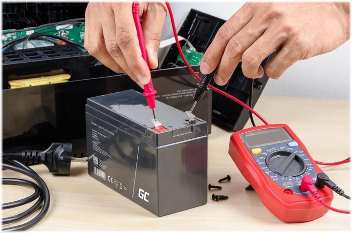 Actual product image GreenCell AGM04 (12 V, 7 Ah)