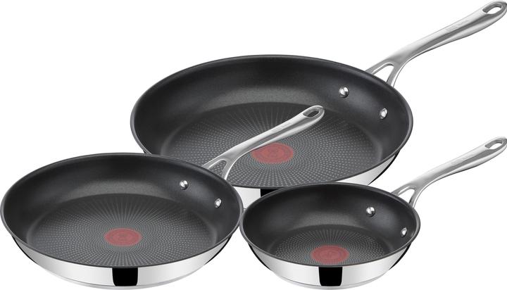 Tefal Jamie Oliver Cook's Direct on Set (28 cm, Pfannenset + Topfset, Edelstahl)