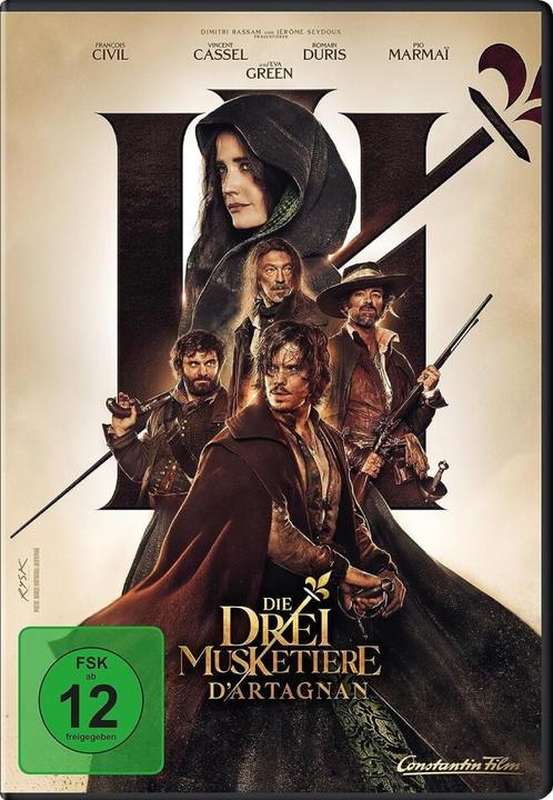 Immagine prodotto I tre moschettieri - D'Artagnan (DVD, 2023, Tedesco, Francese)