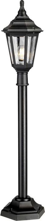 Actual product image Elstead Lighting Kinsale outdoor floor lamp E27 118cm black IP44 anti-seawater (11800 lm, E27, IP44)