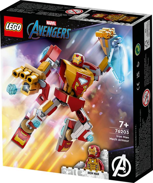 Produktbild LEGO Iron Man Mech (76203, LEGO Marvel)