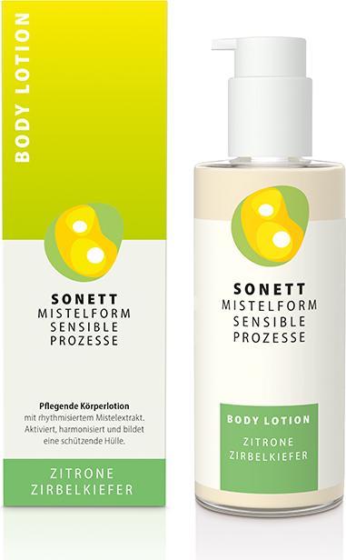 Actual product image Sonett Mistletoe Body Lotion Lemon-Pine (Body lotion, 145 ml)