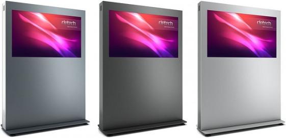 Immagine prodotto DSS Stele Landscape per interni, schermo da 43", nero