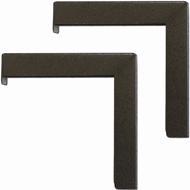 Produktbild Elite Screens Wandabstandshalter ZVMAXLB6-B, schwarz, bis 35kg, 15cm (Wand- / Deckenhalterung)