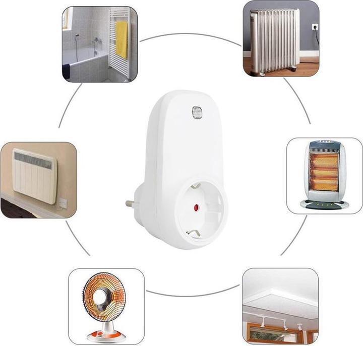 Image du produit Cronos Thermostat de prise WiFi pour les chauffages infrarouges Grafen Basic / Carbon P800 et P1000