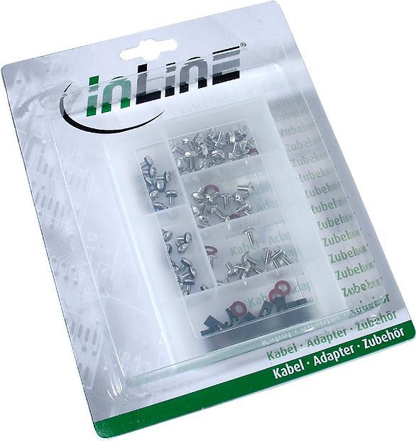 Actual product image InLine PC screw set, 94 pieces