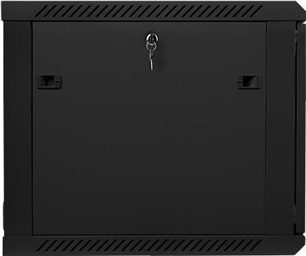 Produktbild Lanberg WF01-6609-10B Rack 9U Wandmontiertes Regal Schwarz (9 HE, 19 Zoll Rack)