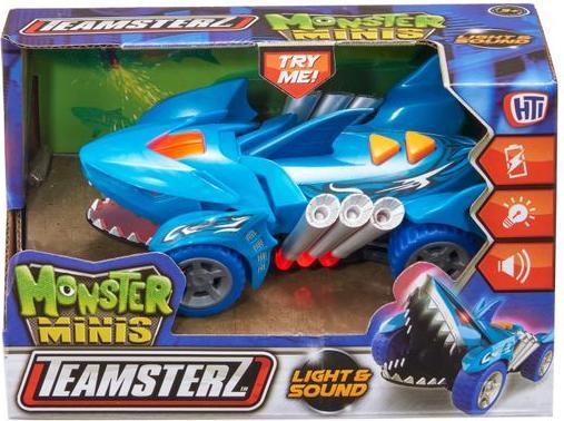 Actual product image Teamsterz TZ Mighty Machine shark car with light and sound, 12,5 cm