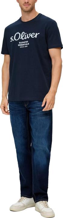 Produktbild S.Oliver T-Shirt Casual Bequem sitzend Logo T-Shirt (3XL)