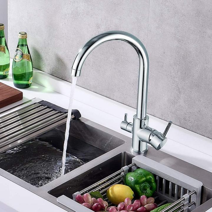 Produktbild Auralum 3-Wege Küchenarmatur für Osmoseanlagen