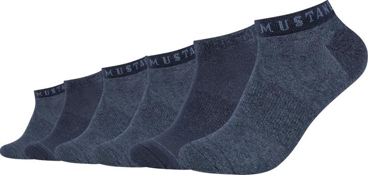 Immagine prodotto Mustang Sneaker da uomo in vero denim di cotone organico 6p (confezione da 6, 43, 46)