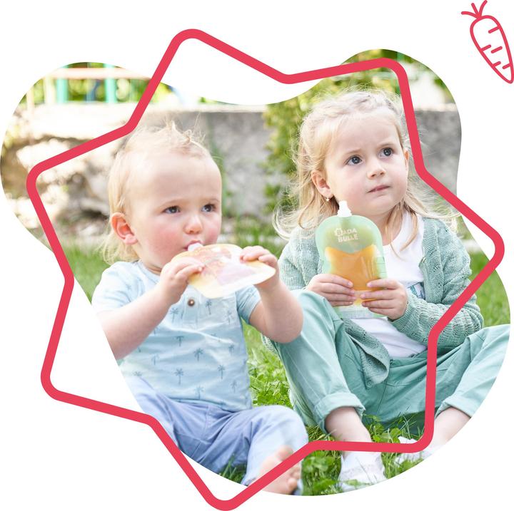 Actual product image Badabulle Squeeze bag