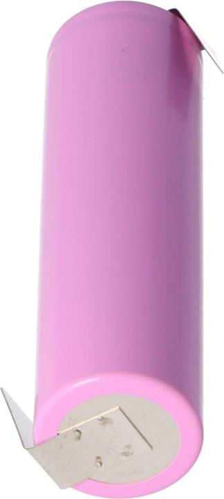 Actual product image Samsung Battery INR18650-35E flat positive pole selectable with or without solder tags (1 pcs., 18650, 3500 mAh)