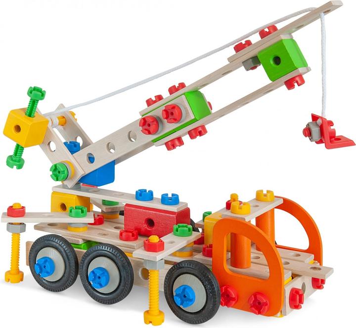 Eichhorn Costruttore 4 in1 Kraanwagen