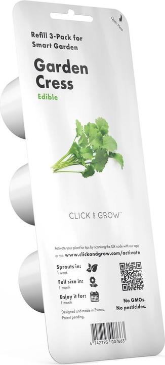 Image du produit Click and Grow Cress (Graines de légumes)