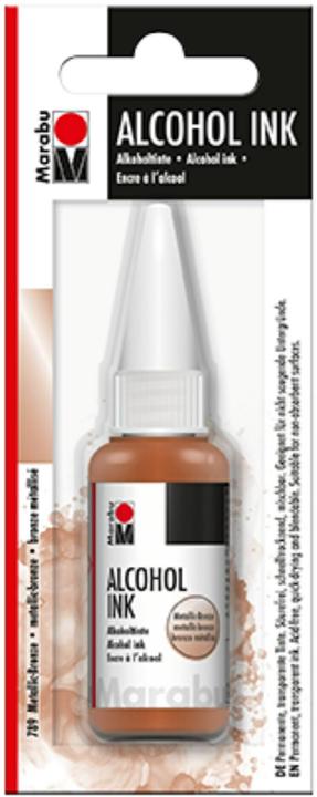Marabu Alkoholtinte Ink Set Metallic Bronze, 20 ml (Metallic-Bronze, 20 ml)