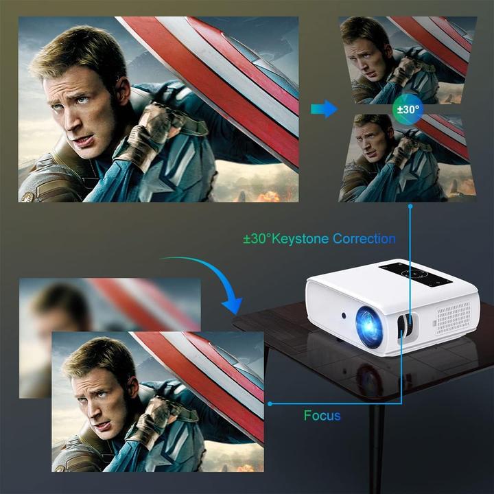 Produktbild Hopvision JQ818A (Full HD, 600 lm)