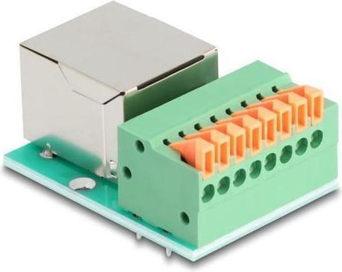 Immagine prodotto Delock Presa RJ45 a morsettiera con pulsante Cat.5e