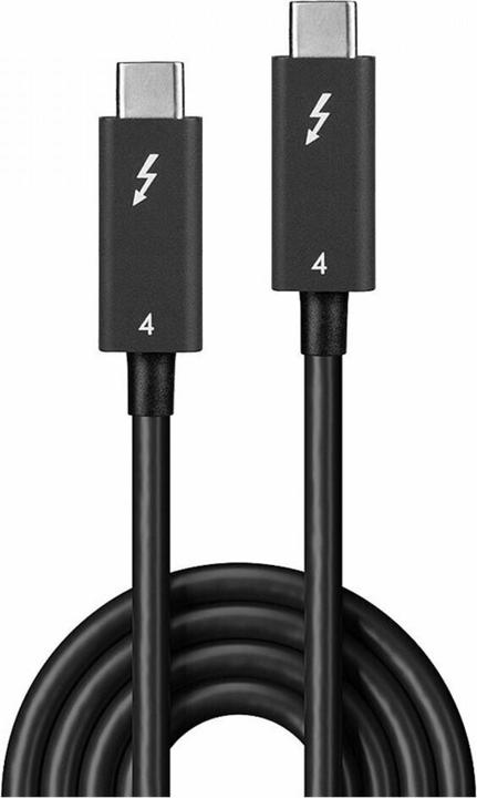Image du produit Lindy Câble Thunderbolt 4 de 2m (2 m, USB 4.0)