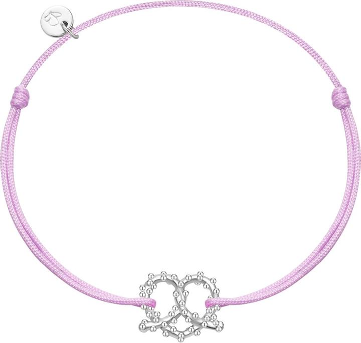 Glanzstücke München Damen Armband Herz-Breze - 36446 (22 cm, Sterling Silber)