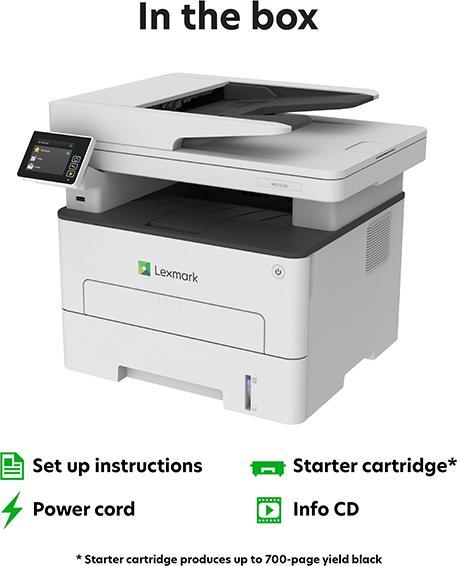 Actual product image Lexmark MB2236i (Laser, Black and white)