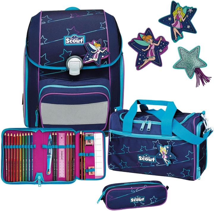 Image du produit Scout Genius Schulranzen-Set 4tlg. (24 l)