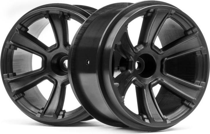 Immagine prodotto HPI 6-Shot MT Rim nero 2pcs