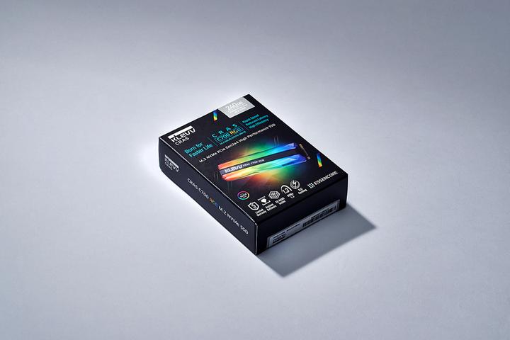 Actual product image NoName Disque Dur SSD Klevv Cras C700 RGB 240Go - M.2 NVMe Type 2280 (240 GB, M.2)